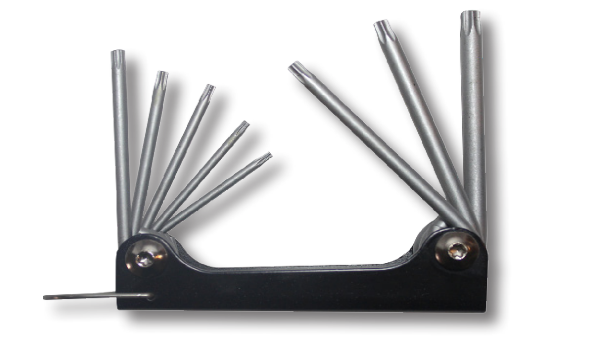 Remax Folding Star Key Wrench Set. 8pcs - Click Image to Close